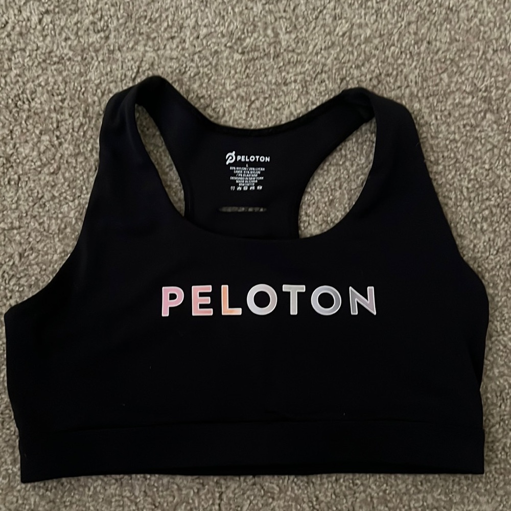 Peloton sports bra large